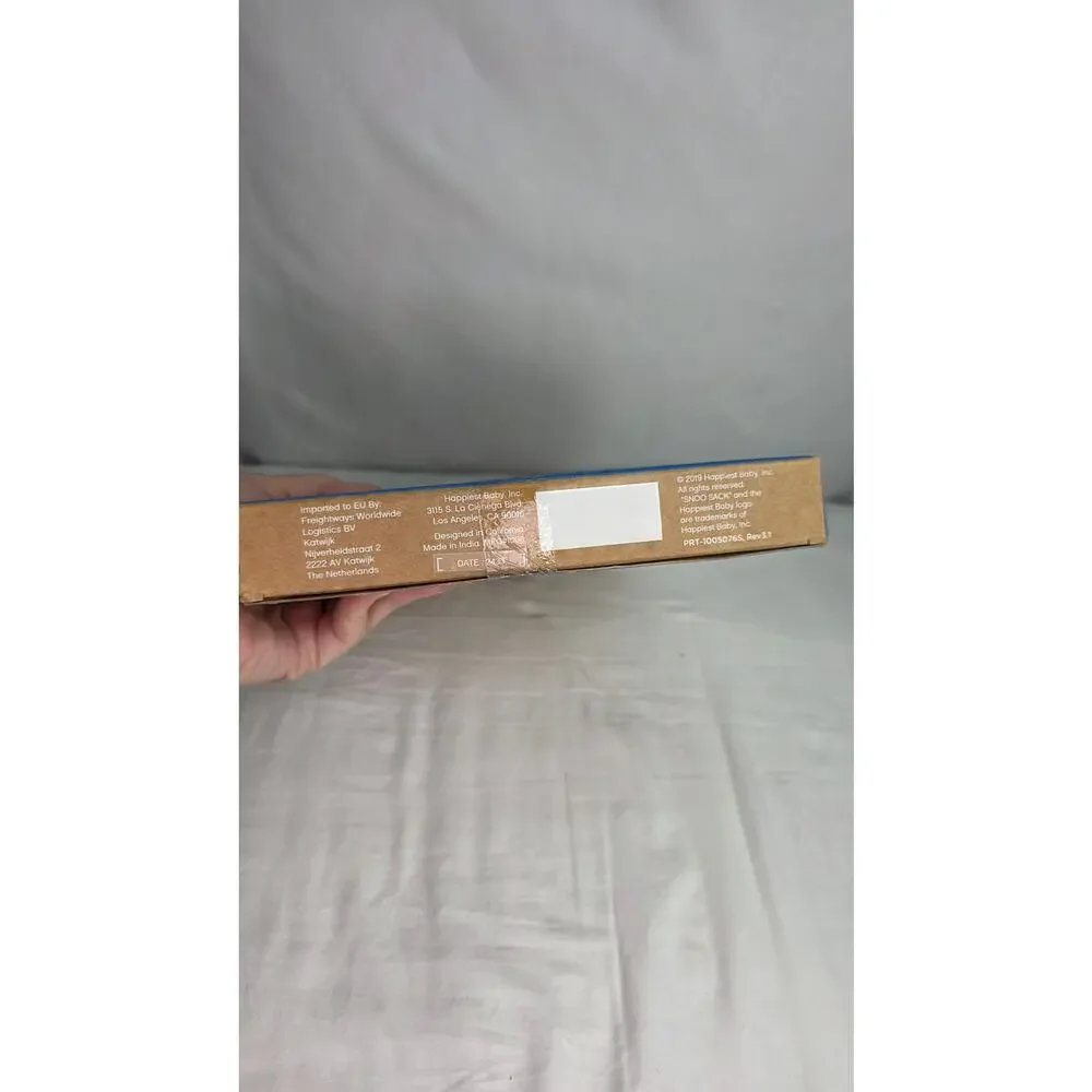 SNOO Organic Cotton Sleep Sack Swaddle Medium White & Black New Sealed